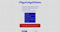 Desktop Screenshot of miguelangelherrera.com