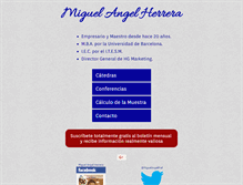 Tablet Screenshot of miguelangelherrera.com